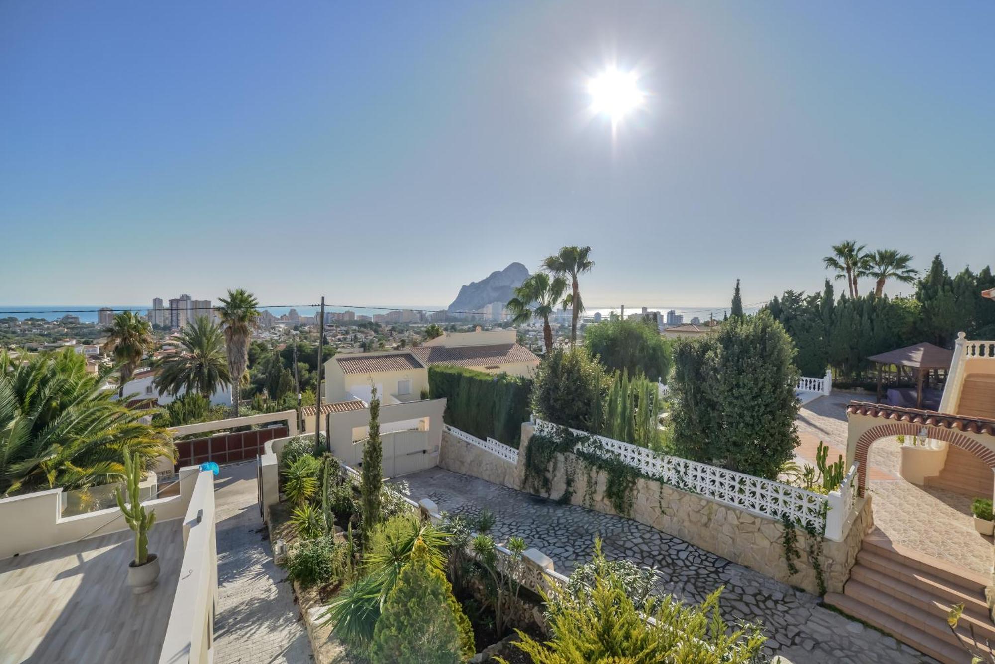 Villa Royale Private Pool Top Of The Hill Superb Views Calpe Exterior photo